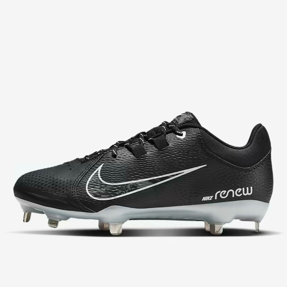 Nike Renew Black Athletic Cleats
